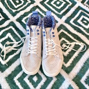 Vans sk8 hi faux fur sneakers shoes